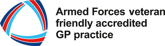 Armed Forces veteran friendly accredited GP practice